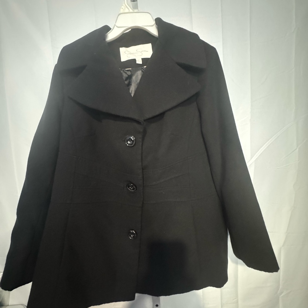 Black Jessica Simpson Women's Coat Size 2X